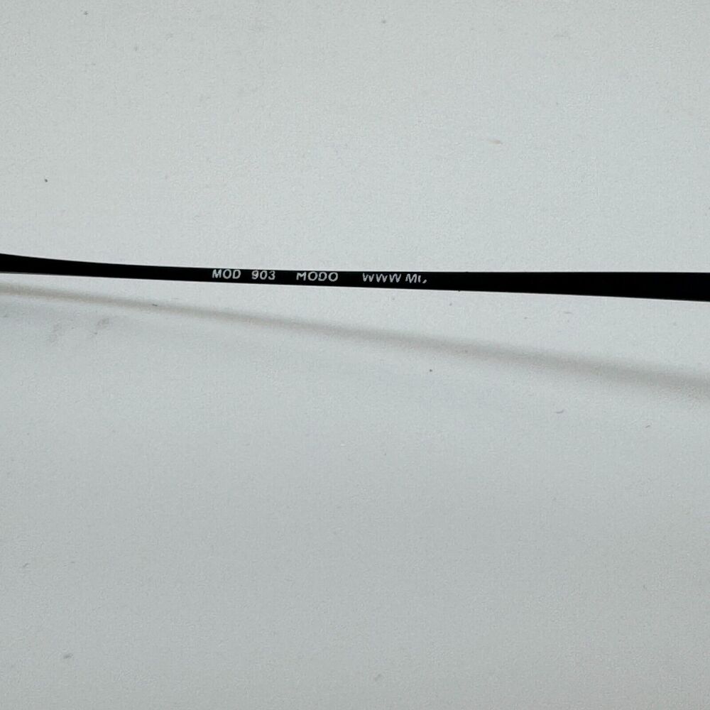 Modo Com Eyeglasses Frame Mod 903 Black Half Rim … - image 6